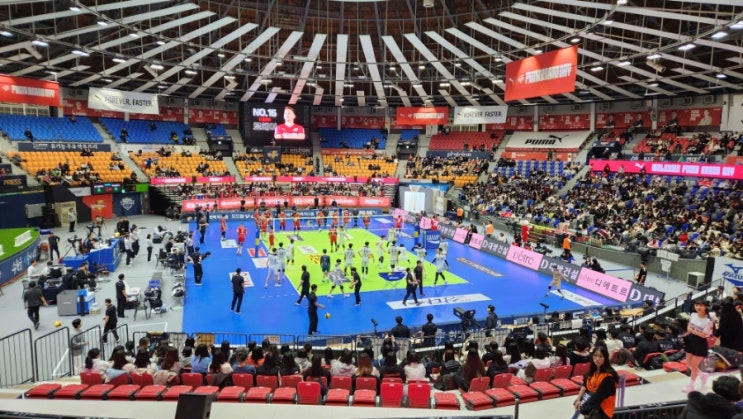 [프로배구] <b>한국전력</b> 빅스톰 v <b>우리카드</b> <b>우리</b>WON... 