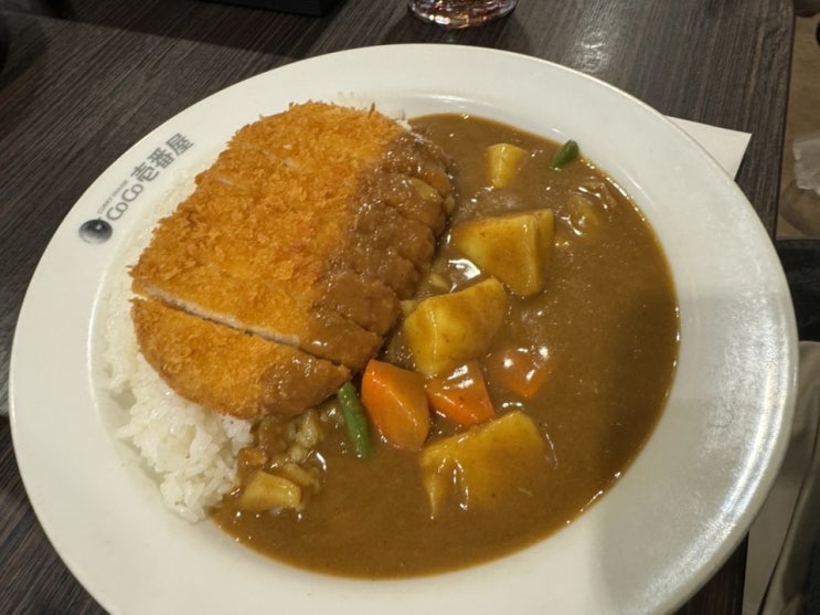도쿄 여행 신주쿠 신주쿠역 주변 가성비 일본 카레 맛집 혼밥 식당 코코이찌방야 신주쿠교엔마에