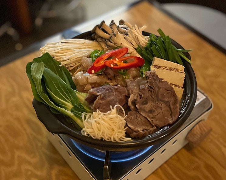  부산 덕천술집 미광 요리주점 스지전골, 메로구이 맛집