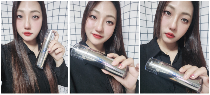  고농축 에센스가 함유 된 CU클린업화장품 비타민유 앰플에멀젼으로 촉촉하게 주름케어하기