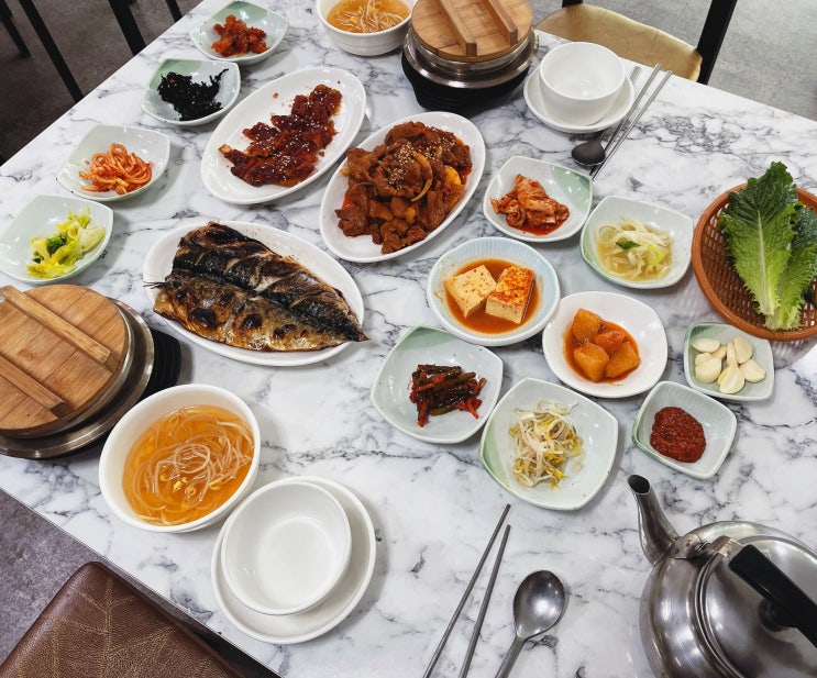  경기도 여주 아리지CC 맛집 집밥 느낌 한정식집 수라온쌀밥