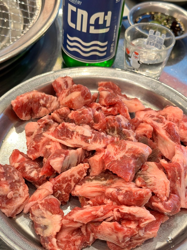  부산 초읍동 고기집 참숯화로구이 소갈비 맛집 리뷰 후기