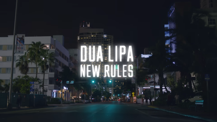 Dua Lipa : New Rules (2017)[가사/해석]