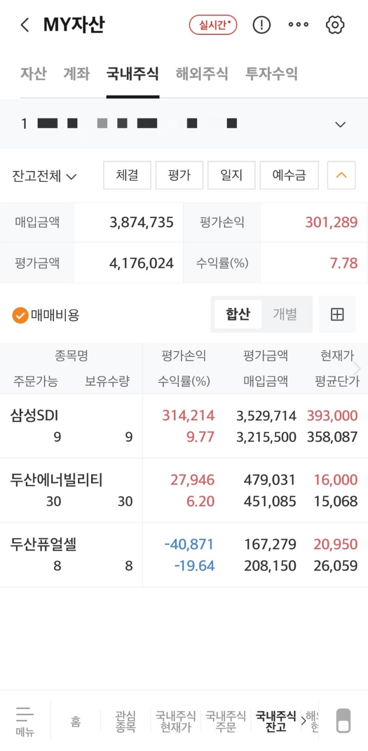  [주식일지] 24.01.29~24.02.02 주식 매매일지