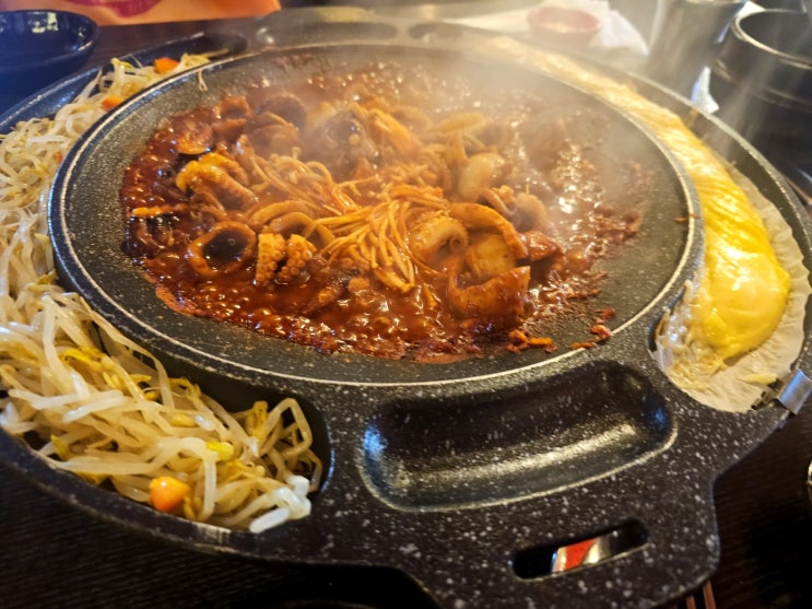  [서울 천호 쭈꾸미맛집] 스파게티사리(서비스)가 맛있는 쭈구미집 쭉삼이 :)