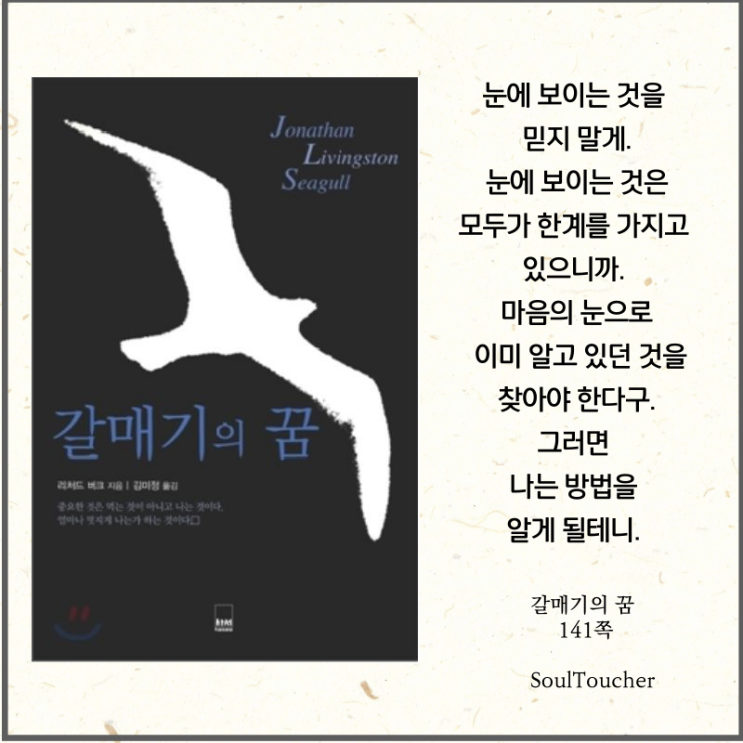 #『갈매기의꿈』:눈에보이지않는것