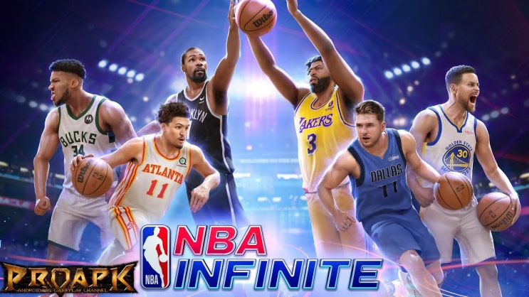 NBA Infinite 아이폰 갤럭시 스마트폰용 농구 게임 소개 드립니다