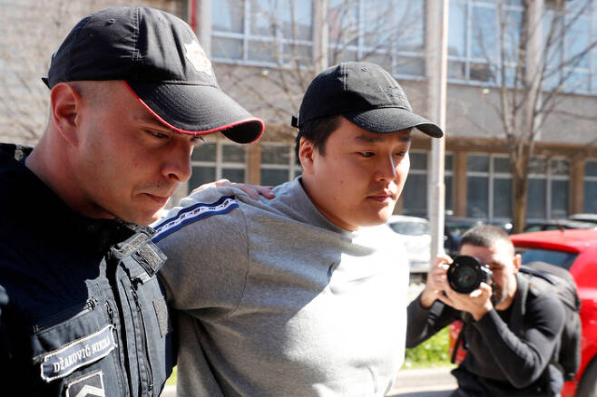 몬테네그로서 체포 '<b>권도형 측근</b>' 한국 <b>송환</b>