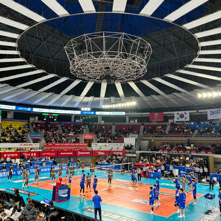 <b>삼성화재</b> 블루팡스 vs <b>대한항공</b> 직관(좌석시야팁+<b>kovo</b>... 