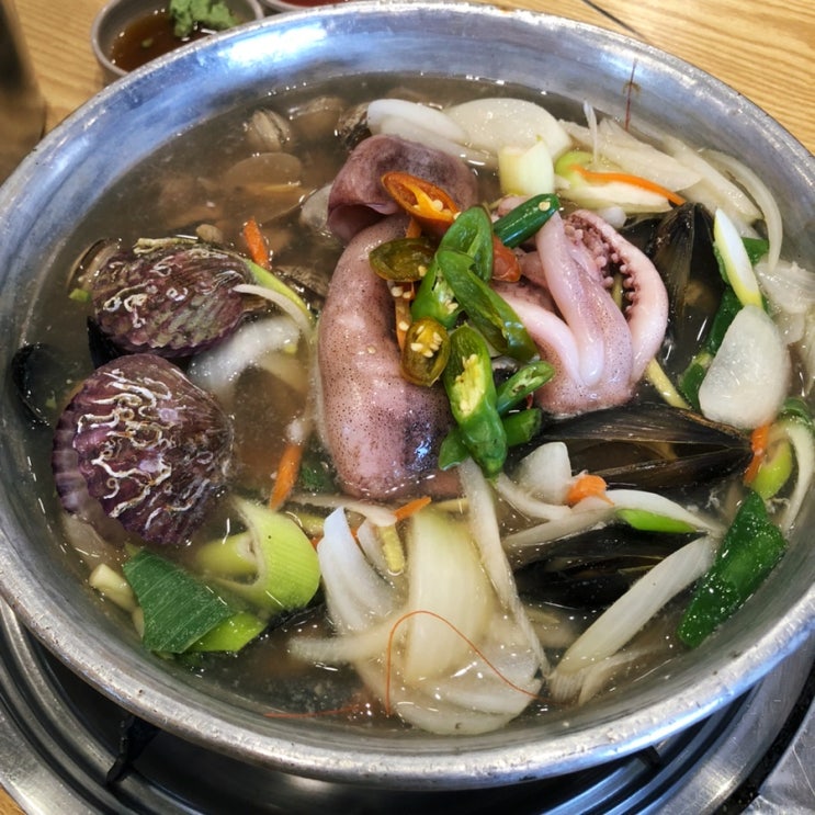  소래포구 칼국수 통큰칼국수 로컬맛집 해물 듬뿍 내돈내산