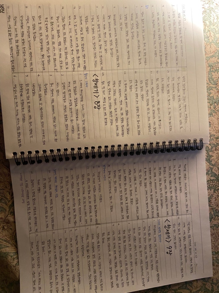  무교지만 성경필사 시작 (24.01.19 시작) / 책 추천