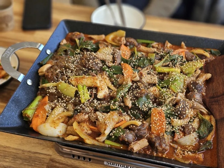 여주 가남읍 맛집 조부자매운순대가에서 곱창볶음 너무 맛있게 먹었어요