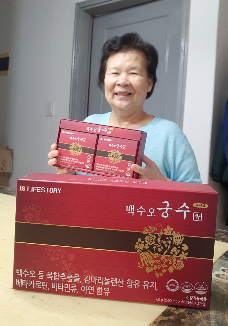  갱년기여성을 위한 LIFESTORY 라이프스토리 백수오궁수 명절선물 추천!