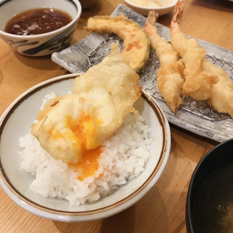  오사카 난바 텐동 맛집 추천 덴푸라 정식 마키노