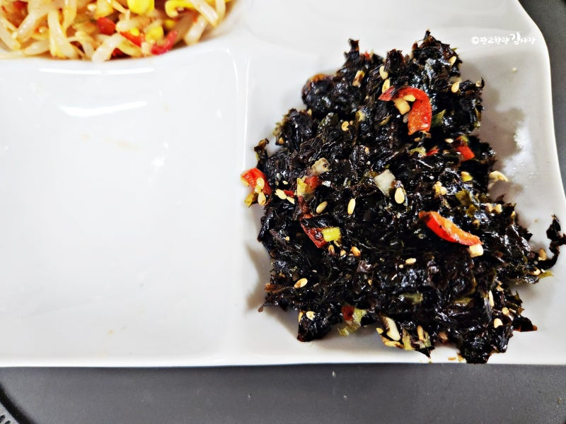 김무침 만드는법 마른김무침,쪽파김무침 맛깔나게~