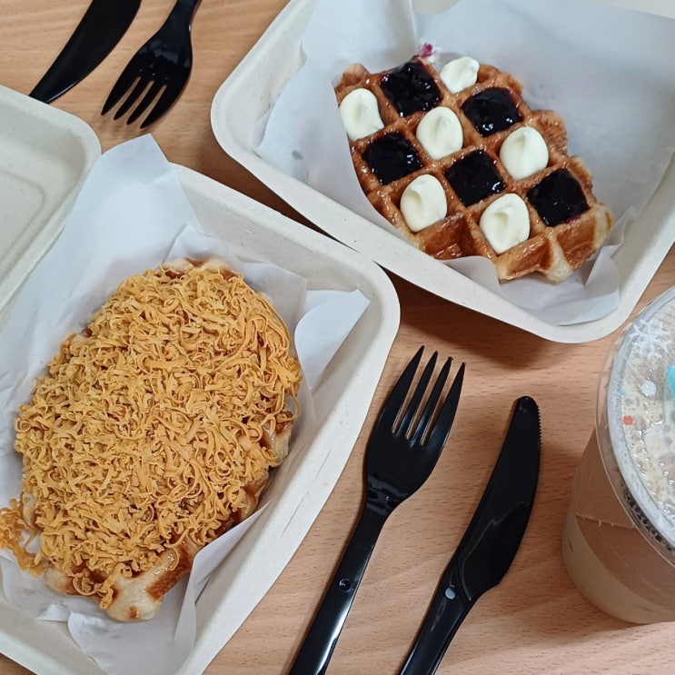  수원 인계동 매교역 크로플 디저트 맛집 크로플러스 후기