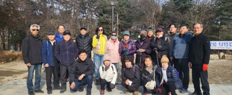  청포산악회 왕방산 임도 산행