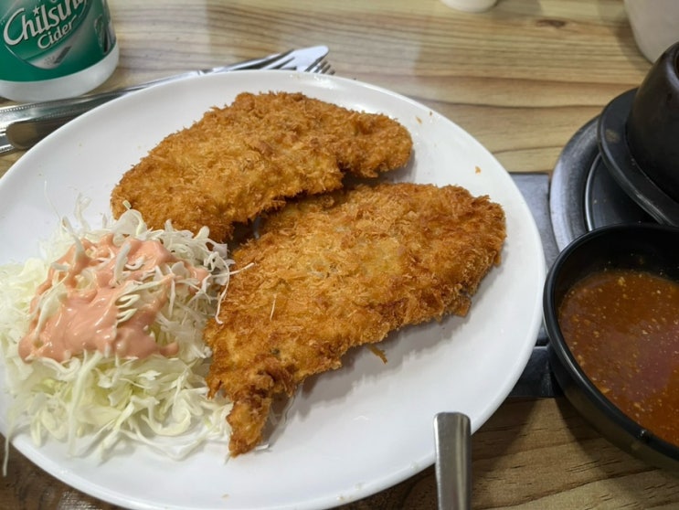 대전 유천동 가성비맛집[돈까스상점] 푸짐한 비빔밥과 바삭한 돈가스~