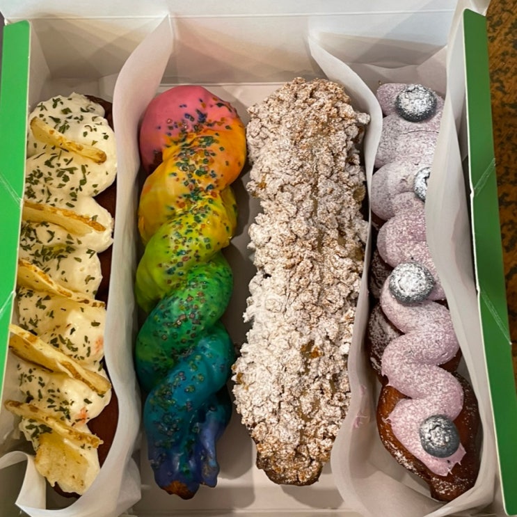  강릉 중앙시장 먹거리 요즘 핫한 디저트 꽈배기 맛집 꽈페