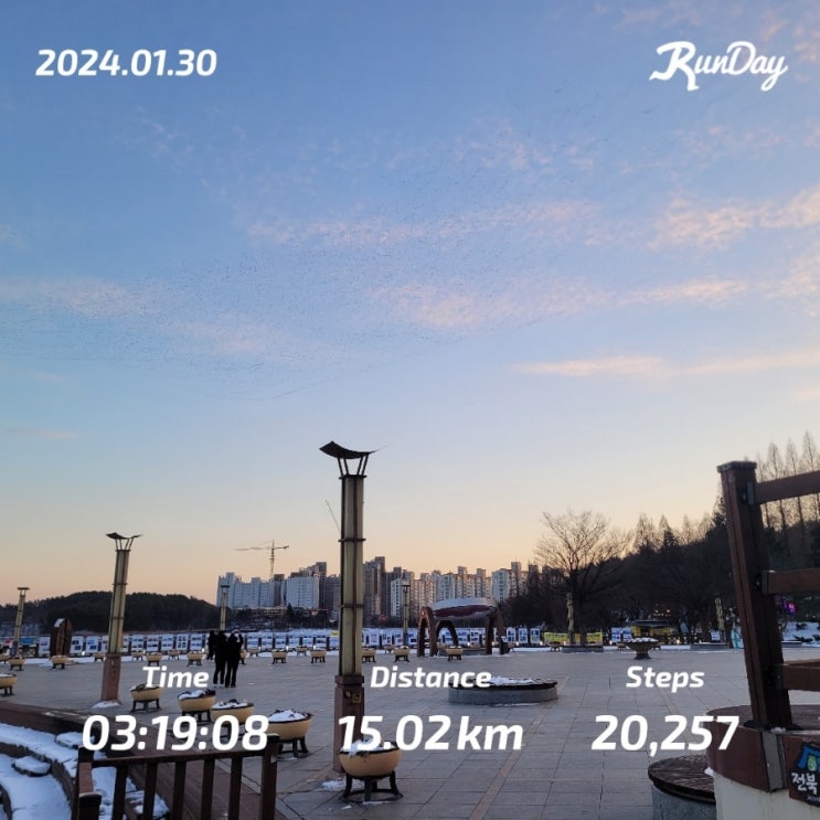  오래 걷기 운동 시간 속도 칼로리 소모 15km 이만보 기준은? (32주차 기록)