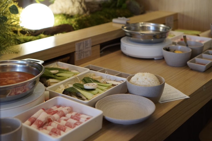  의정부 샤브샤브 맛집 샤브로21 다이어트 식단으로 가성비 좋은 혼밥집