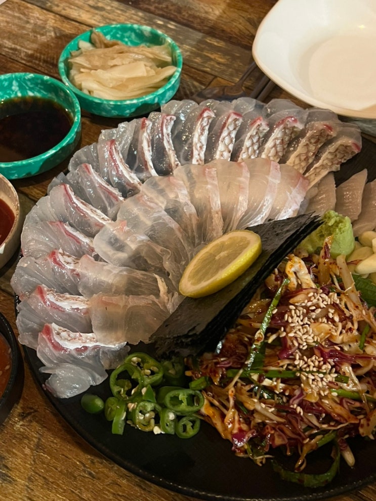  왕십리 적당한 가격에 즐기는 막회 맛집 : 메종드혁이네