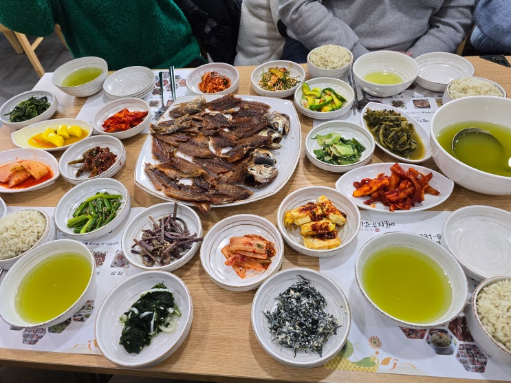  행주산성 화정가든에서 진행한 설명절맞이 점심회식