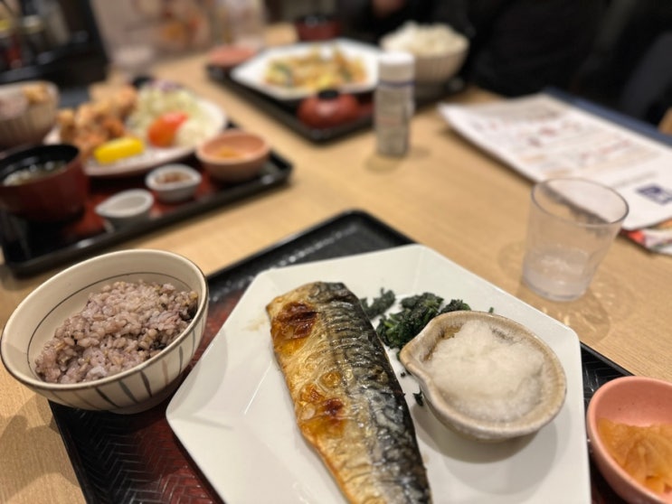 [유니버셜 스튜디오 재팬 맛집] USJ 가정식 백반 맛집 오오토야에서 고등어 구이 강추!