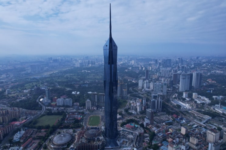 삼성물산, 말레이시아의 메르데카118 빌딩(679m) 공사 완성