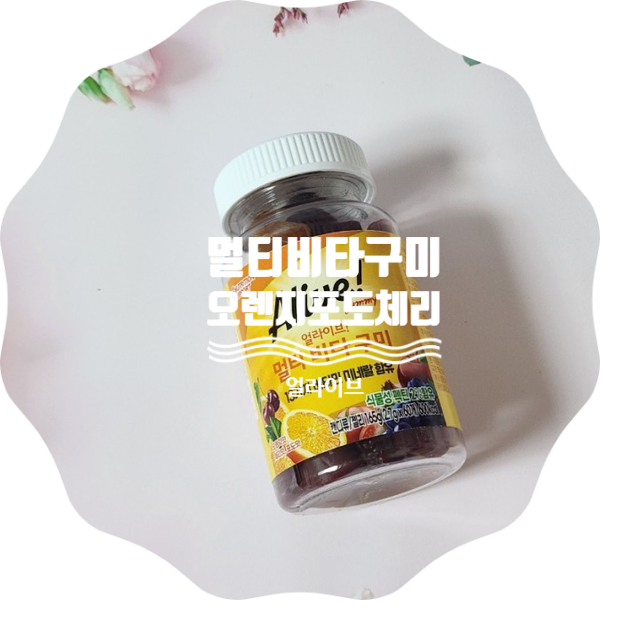 온가족 챙겨먹는 비타민 얼라이브 멀티비타민 구미