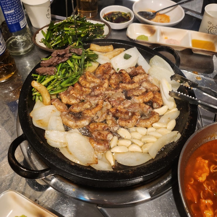 강남 논현 소곱창이 맛있는, 신사동 가로수길 맛집 : 달수네 소곱창