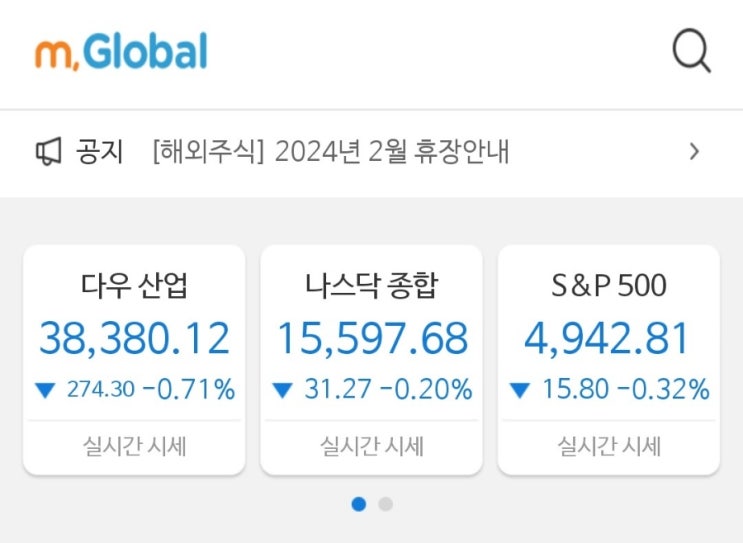  [미국주식] 오늘의 시황 (파월, 금리인하 신중할것, 테슬라 무슨일?)