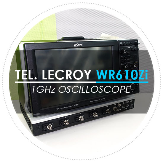  중고 오실로스코프 수리 및 A/S 된 텔레다인 르크로이 WR610Zi