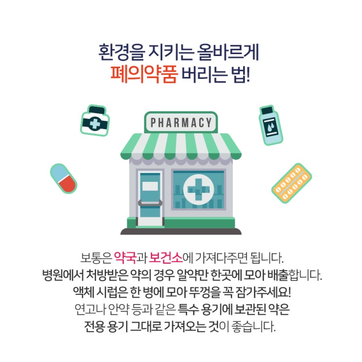  폐의약품 의약품 폐기 방법, 조제처방약 상비약 버리기 유통기한