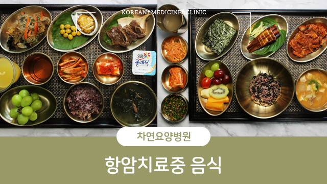  항암치료중 음식 관리의 중요성은