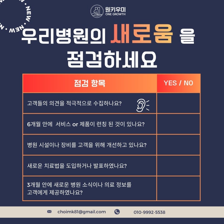  [병원CS교육] 000을 만들면 매출이 오릅니다.