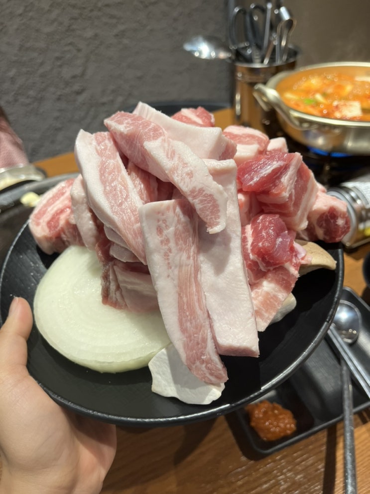  [청주저녁] 김치찌개 주는 삼겹살 전문점 삼성집