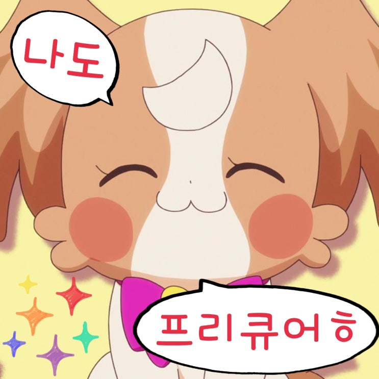  원더풀 프리큐어 1화 이번엔 강아지가 프리큐어 한다! 왕프리