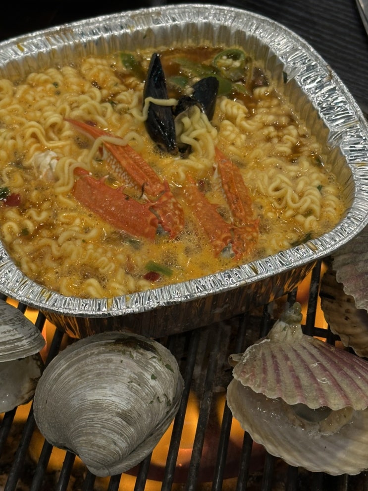  월미도 [청춘조개] 조개구이 맛집