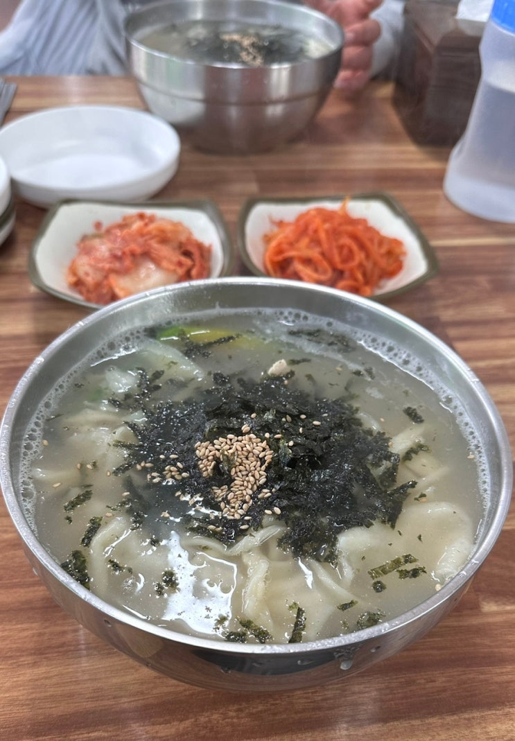  양양 읍내 현지인 칼제비 맛집 물치손칼국수