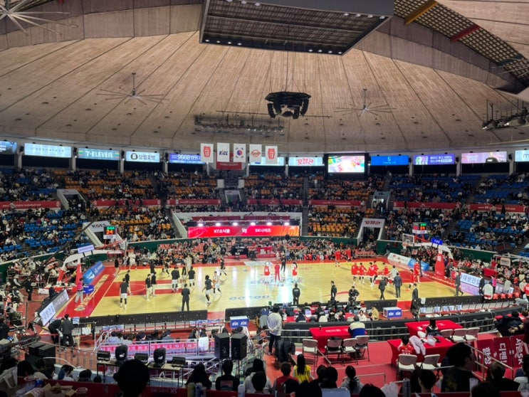 [KBL <b>프로농구</b> 경기] 서울 SK vs 수원 <b>KT</b> 잠실학생체육관... 