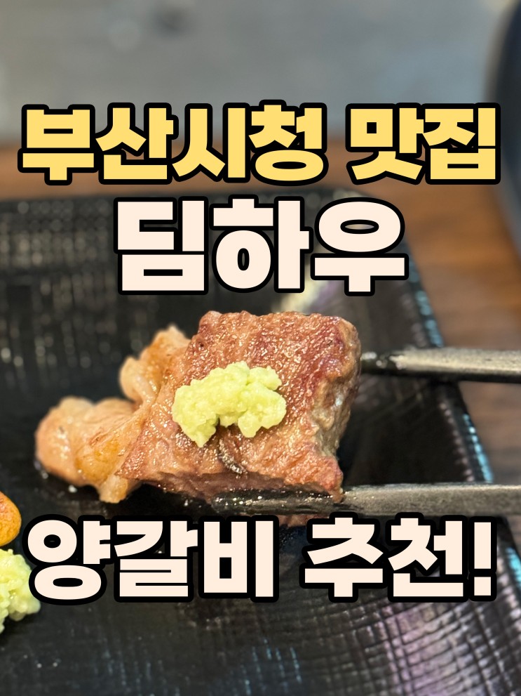 부산시청 양고기 '딤하우' 55,000원 양고기 모듬 한판 미친 구성 가성비 강력 추천!