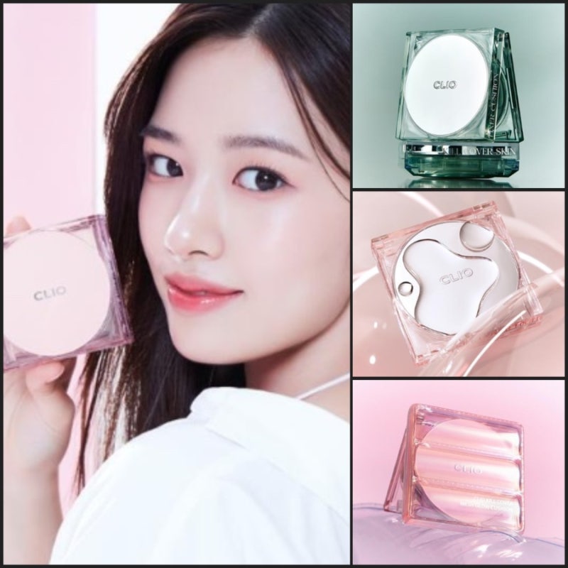 클리오쿠션 킬커버 스킨 픽서, 하이 메쉬 글로우 광채쿠션 호수, 건성 지성피부 추천