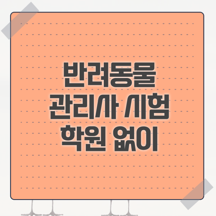  반려동물관리사 취업 진로 알고 싶은 정보 가득 .