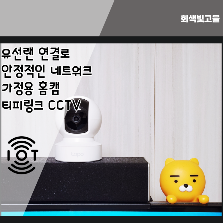 유선랜 연결로 안정적인 네트워크 홈캠 Tplink C212 CCTV 추천