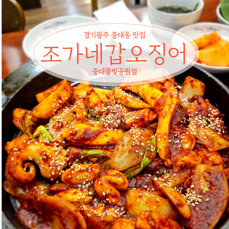  중대동 물빛공원 맛집 볶음밥도 맛있는 조가네갑오징어