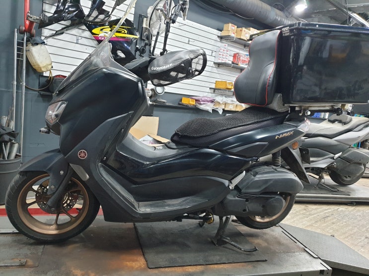 야마하 NMAX 125 탈리스만 안개등 R19,구조변경,안개등 장착,기본점검,광명중앙오토바이