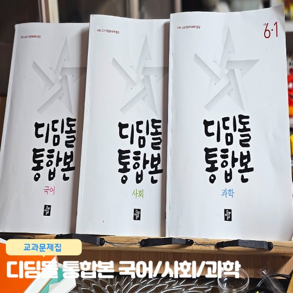  디딤돌 통합본 6-1 초등문제집 새 학년 새 학기 준비