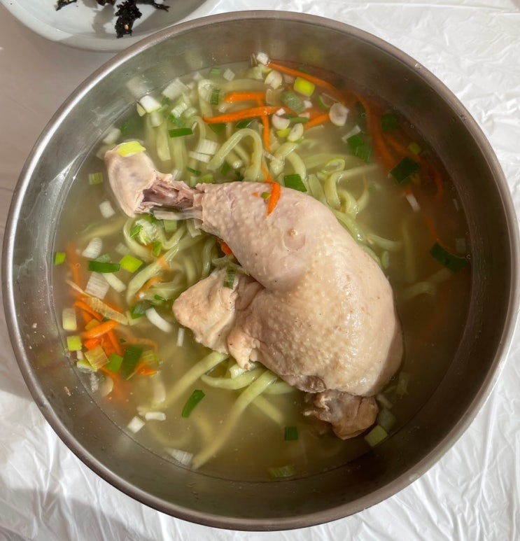  전남 담양 죽녹원 보양식 '서가면옥 보릿잎 닭 칼국수' 광주 근교 맛집