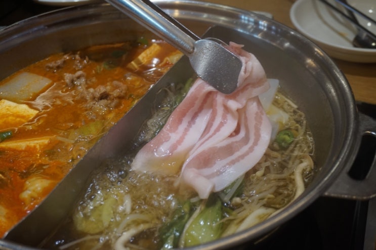  양산 물금 맛집 돼지고기샤브